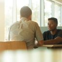 One-on-one meeting