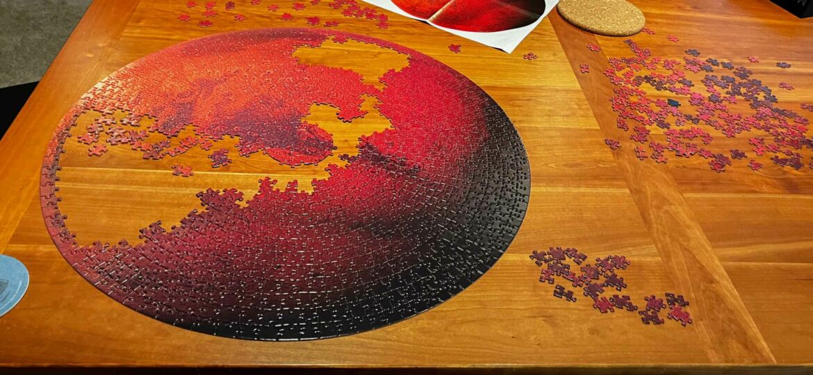 Mars Jigsaw - photo by Andy Robbins